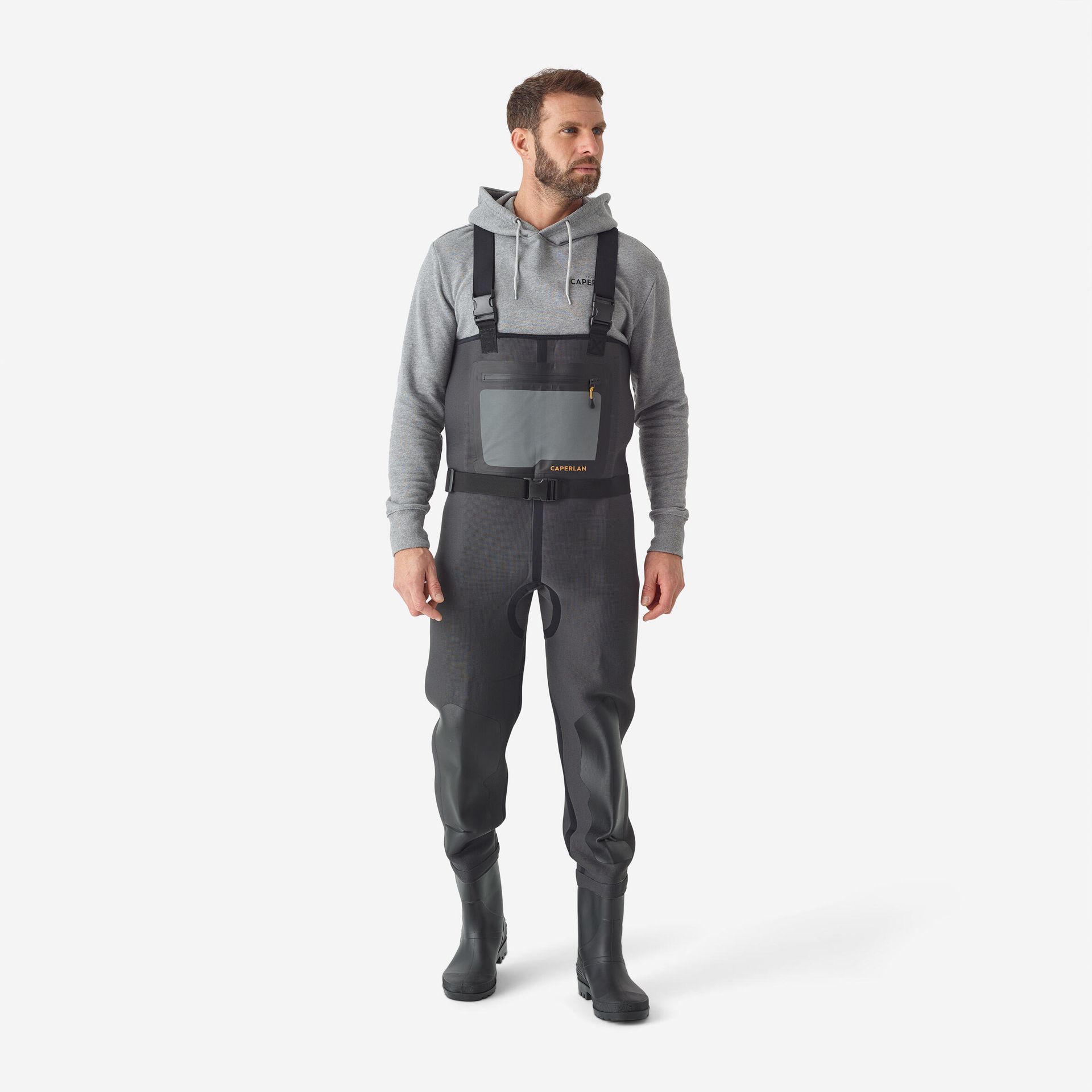 Spodniobuty wędkarskie Caperlan 500 Thermo 3 mm