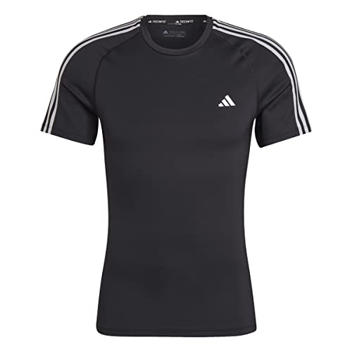 adidas Tf 3s Tee T-shirt męski, czarny, L, czarny, L