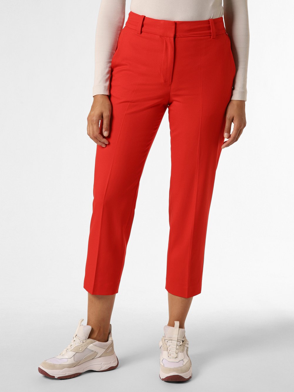 Tommy Hilfiger - Spodnie damskie, czerwony
