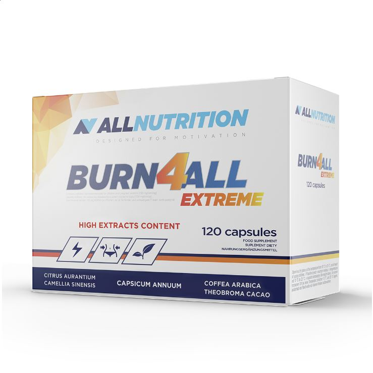 ALLNUTRITION - Spalacz tłuszczu Burn4All Extreme 120 kapsułek