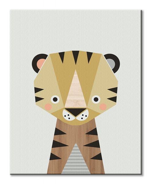 Pyramid Posters Tiger - obraz na płótnie 40x50 WDC94757