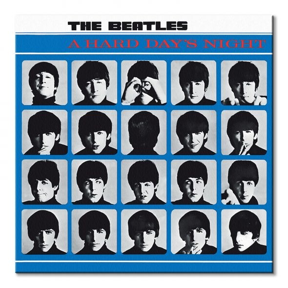 Pyramid Posters The Beatles A Hard Day's Night - obraz na płótnie 85x85 WDC98264