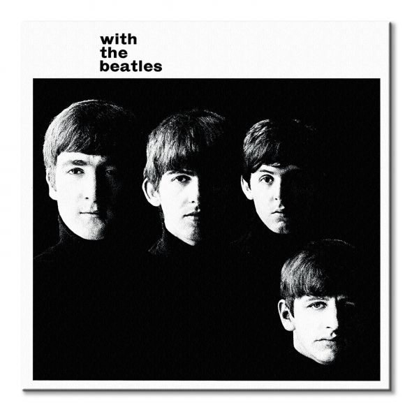 Pyramid Posters The Beatles With The Beatles - obraz na płótnie 85x85 WDC98265