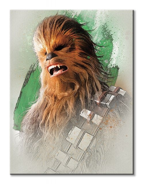 Pyramid Posters Star Wars: The Last Jedi (Chewbacca Brushstroke) - obraz na płótnie 60x80 WDC100191