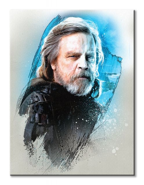 Pyramid Posters Star Wars: The Last Jedi (Luke Skywalker Brushstroke) - obraz na płótnie 60x80 WDC100193