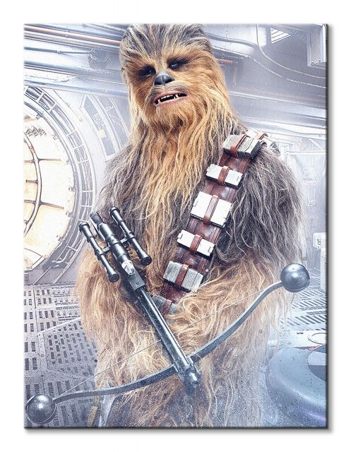 Pyramid Posters Star Wars: The Last Jedi (Chewbacca Bowcaster) - obraz na płótnie 60x80 WDC100177