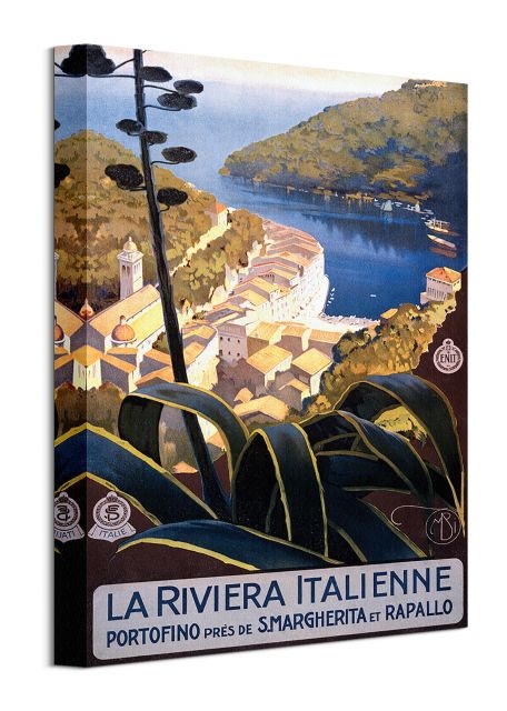 Pyramid Posters La Riviera Italienne - obraz na płótnie 30x40 WDC92921