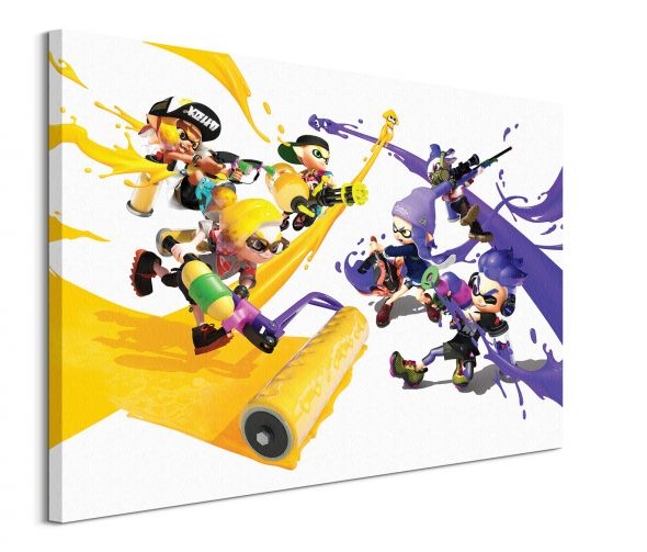 Pyramid Posters Splatoon 2 (Paint Battle) - obraz na płótnie 80x60 WDC100222
