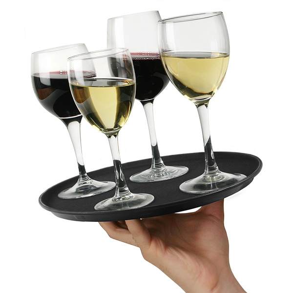 Taca antypoślizgowa kelnerska okrągła 28 cm