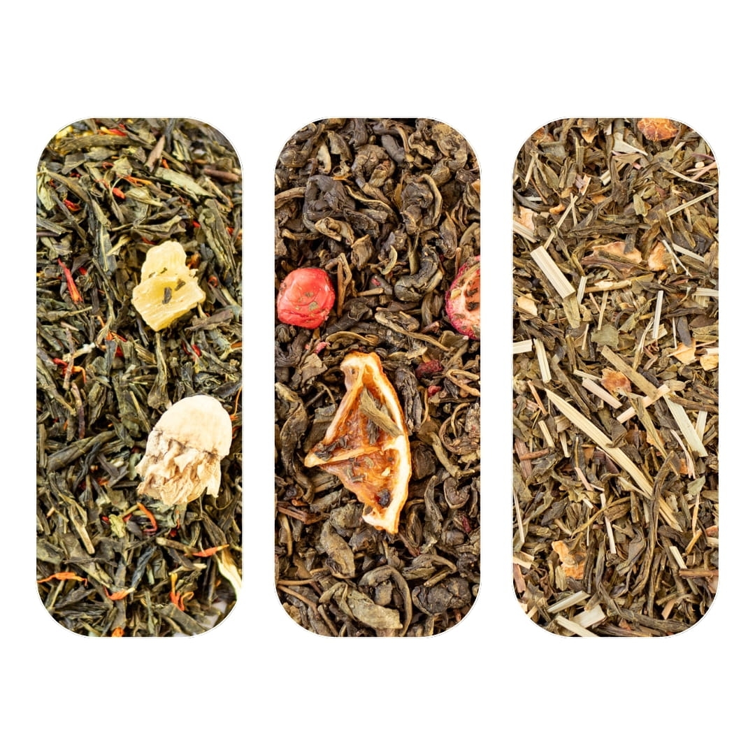 Zestaw startowy ZIELONE HERBATY 3x100g