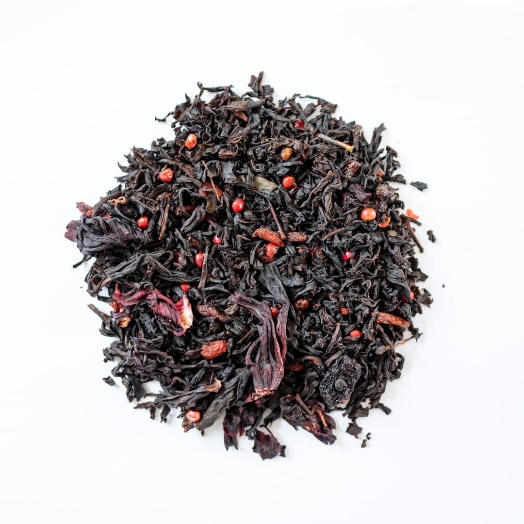 Herbata czarna JAGODY GOJI I WINOGRONA 100g