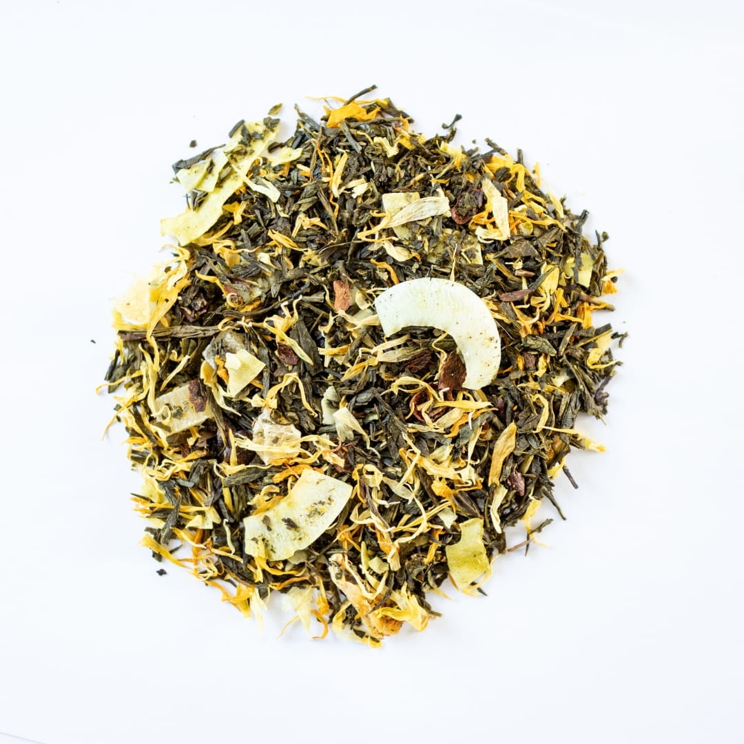 Herbata zielona PINA COLADA GREEN TEA 100g