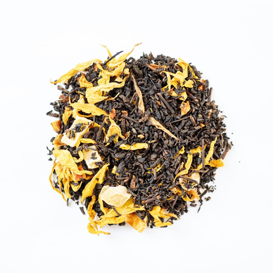 Herbata Pu Erh MANGO I POMARAŃCZA 100g
