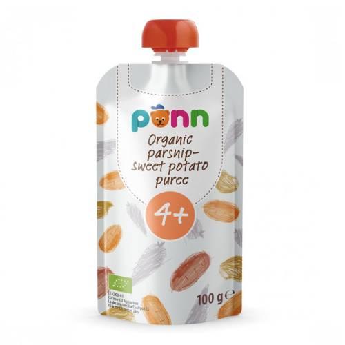 SALVEST PÕNN BIO Puree z pasternaku i batatów, 100g