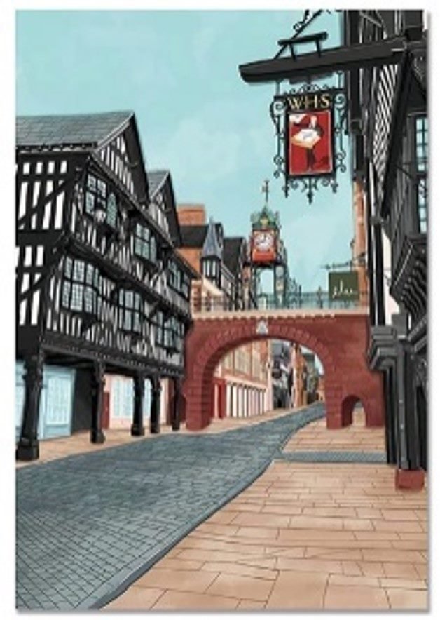 Diamentowa Mozaika Holenderska Uliczka