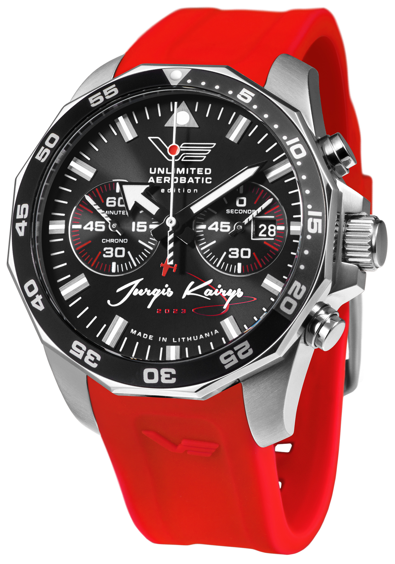 Zegarek Vostok Europe 6S21-225A464 Rocket N-1 Chrono Jurgis Kairys Special Edition - Natychmiastowa WYSYŁKA 0zł (DHL DPD INPOST) | Grawer 1zł | Zwrot 100 dni