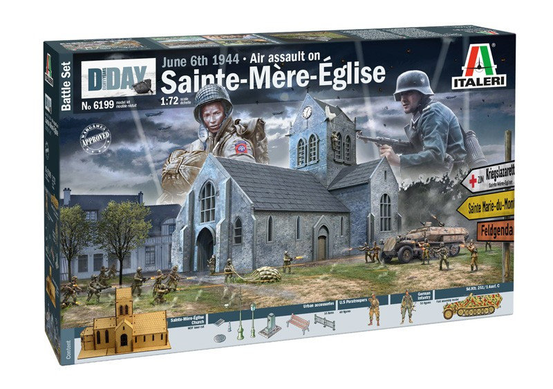 Italeri, Diorama Battle of Norman dy Sainte-Mere-Eglise 6