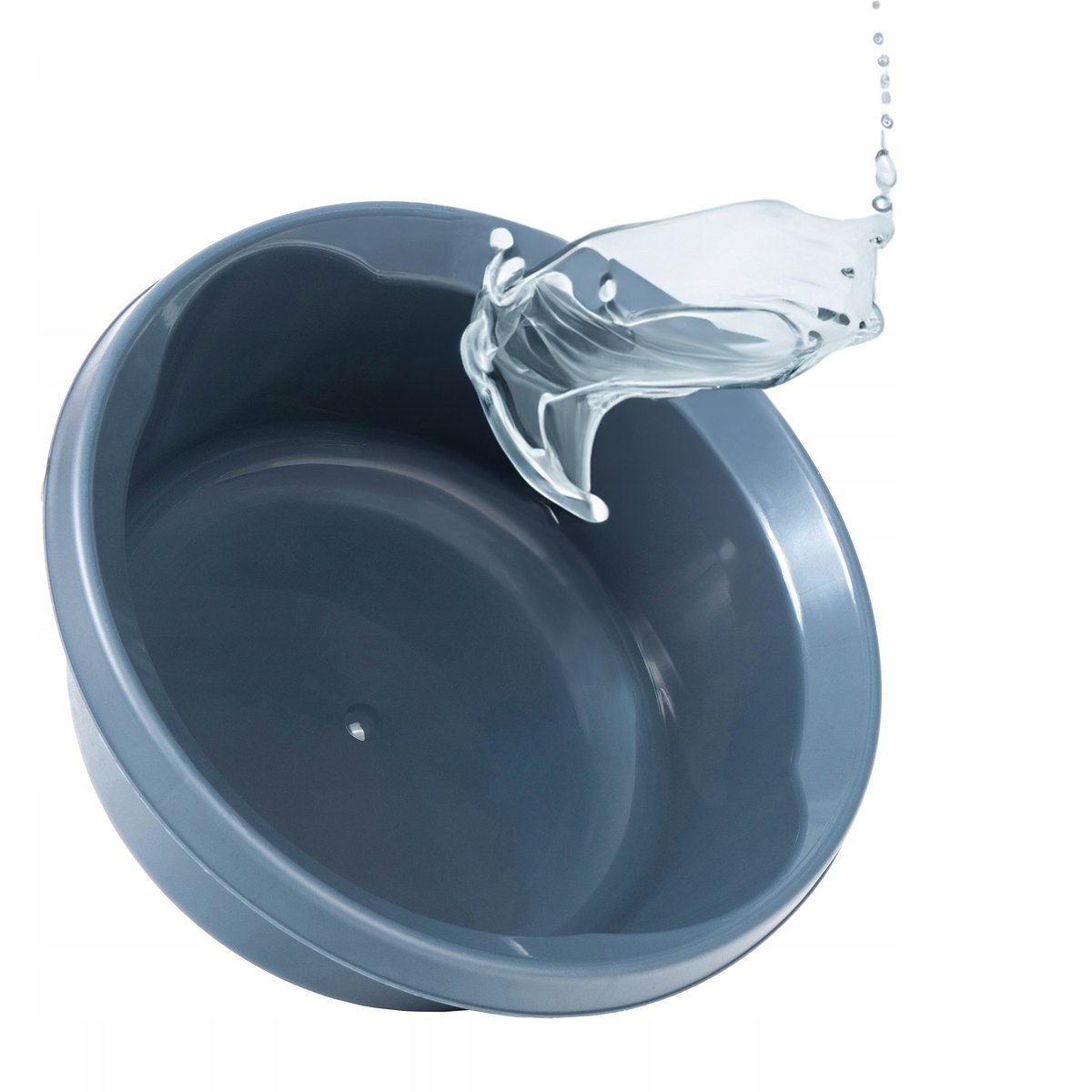 KADAX Miska Plastikowa 2L Na Pranie Ciemnoszara