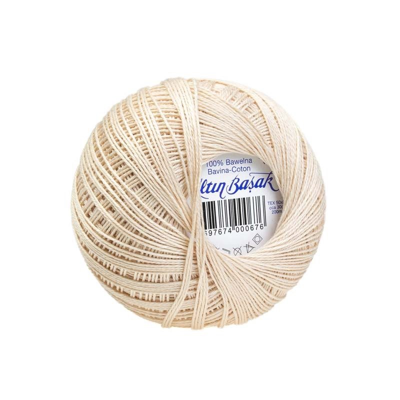 Kordonek Stokrotka nr 311 ciemny beżowy 100% bawełna 30g 200m