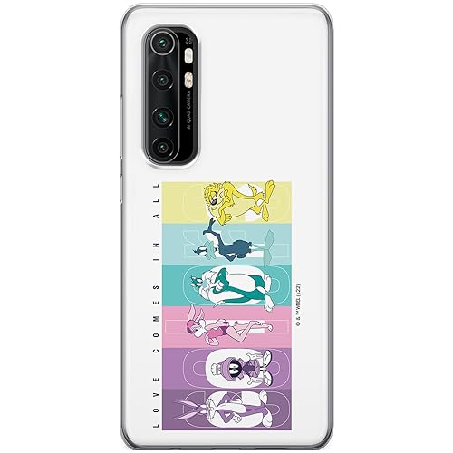ERT GROUP etui na telefon Xiaomi MI NOTE 10 Lite, case oryginalny i oficjalnie licencjonowany przez Looney Tunes, wzór Looney Tunes 015, optymalnie dopasowane, plecki z TPU