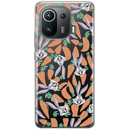 ERT GROUP etui na telefon Xiaomi MI 11i/ REDMI K40/K40 PRO/POCO F3/ F3 PRO, case oryginalny i oficjalnie licencjonowany przez Looney Tunes, wzór Bugs 017, plecki z TPU częściowo przeźroczyste