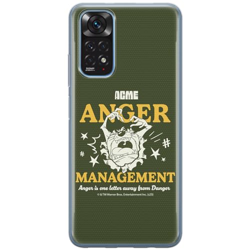 ERT GROUP etui na telefon Xiaomi REDMI NOTE 11T/ 11S 5G/ POCO M4 PRO 5G, case oryginalny i oficjalnie licencjonowany przez Looney Tunes, wzór Tasmanian 006, optymalnie dopasowane, plecki z TPU
