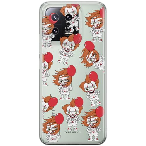 ERT GROUP etui na telefon Xiaomi 13, case oryginalny i oficjalnie licencjonowany przez Horror, wzór It 007, optymalnie dopasowane, plecki z TPU częściowo przeźroczyste