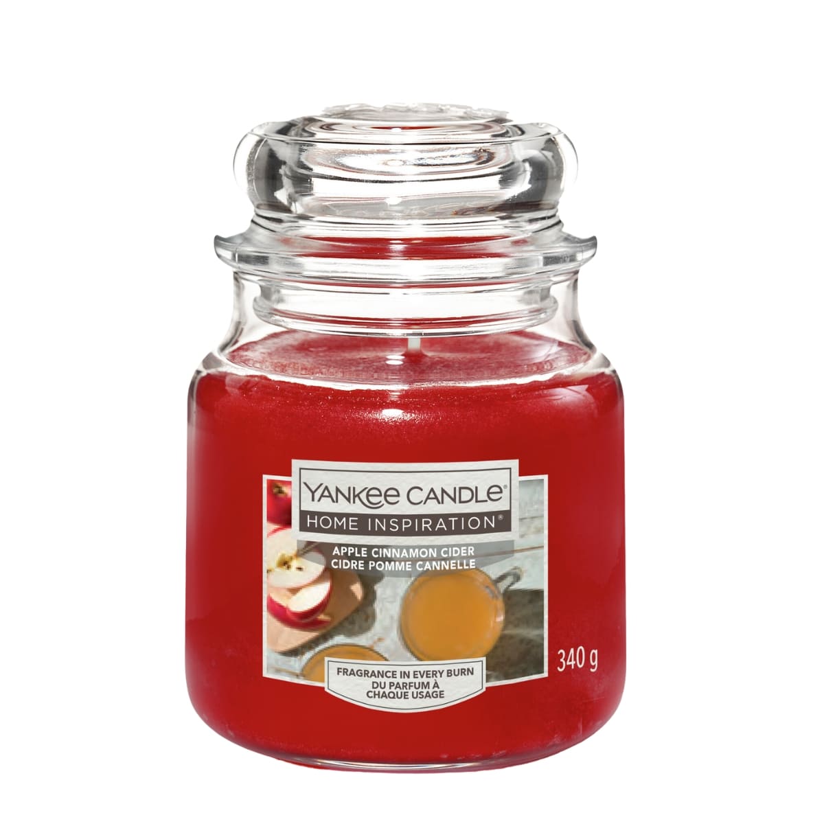 Yankee Candle Home Inspiration - Świeca Apple Cinnamon Cider 1szt