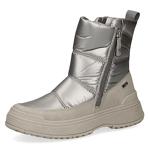 CAPRICE Damskie 9-26424-41 Półdługie kozaki, Warm Grey Co, 37.5 EU