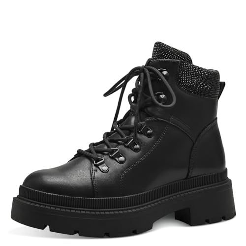 Tamaris Damskie sztyblety 1-26427-41, czarny, 42 EU