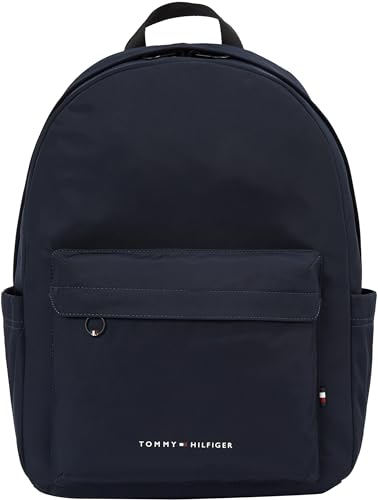 Tommy Hilfiger Męski plecak TH Skyline, niebieski (Space Blue), jeden rozmiar, niebieski (Kosmiczny Błękit), rozmiar uniwersalny