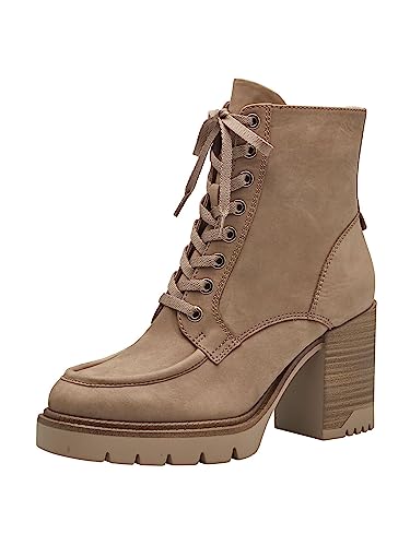 Tamaris Damskie botki 1-1-25100-41, piaskowy, 41 EU