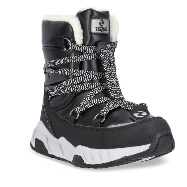 Śniegowce ZigZag Turriea Kids Boot WP Z234122 1001 Black