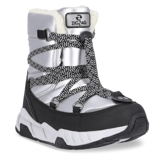 Śniegowce ZigZag Turriea Kids Boot WP Z234122 1015 Silver