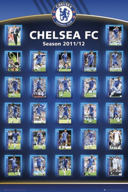 GBeye Chelsea Zawodnicy 11/12 - plakat SP0806