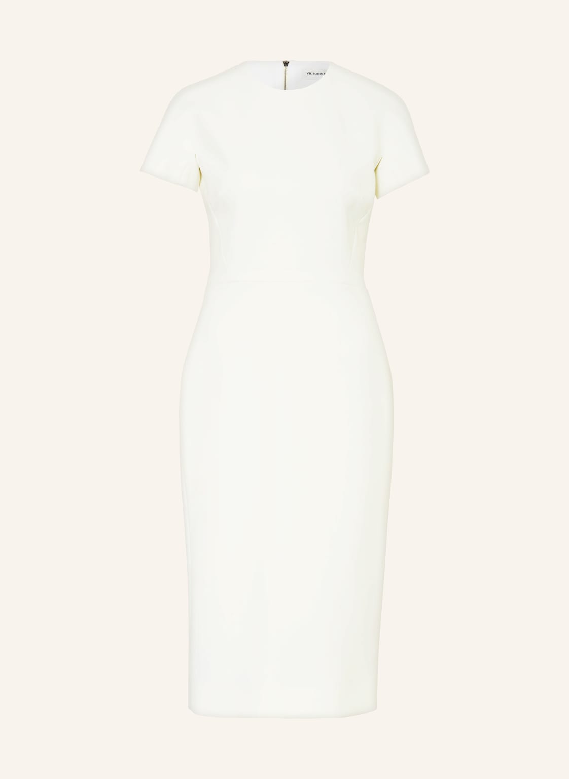 Victoriabeckham Sukienka Etui weiss