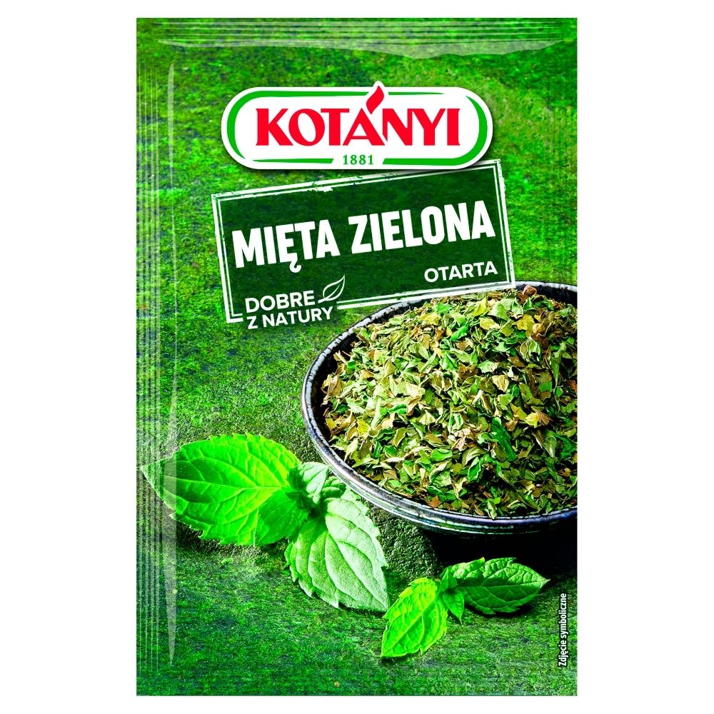 Kotanyi Mięta zielona otarta 9 g Kotányi