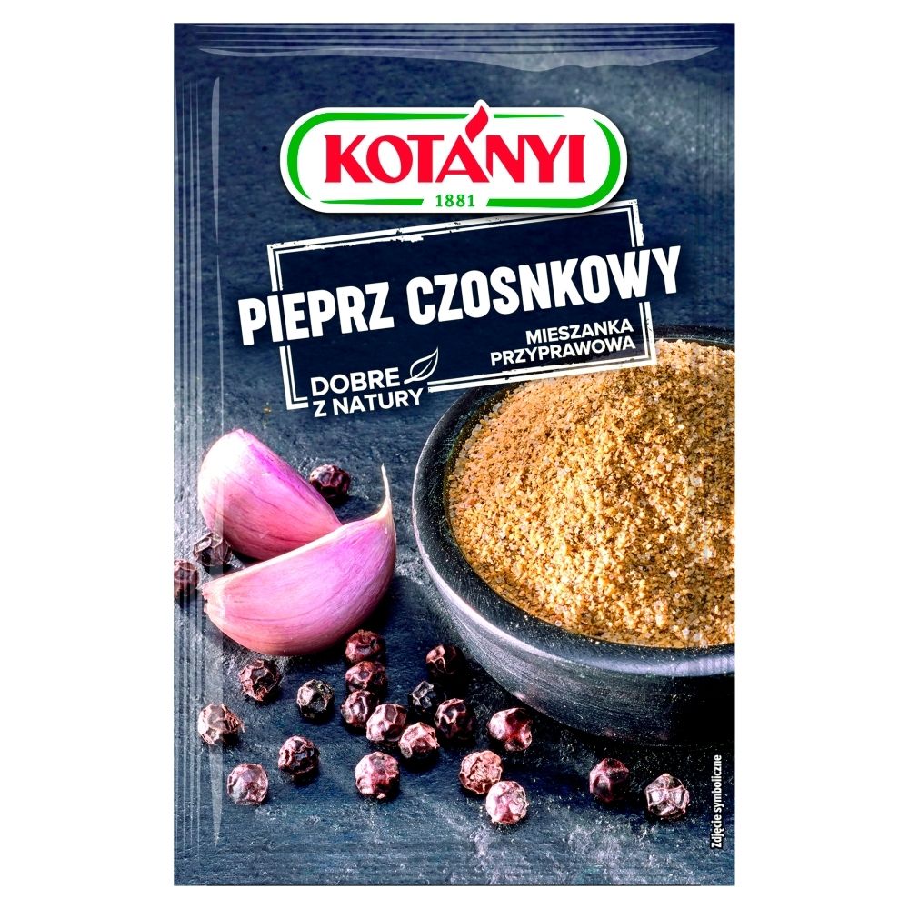 Kotanyi Pieprz czosnkowy mieszanka przypraw 20 g Kotányi