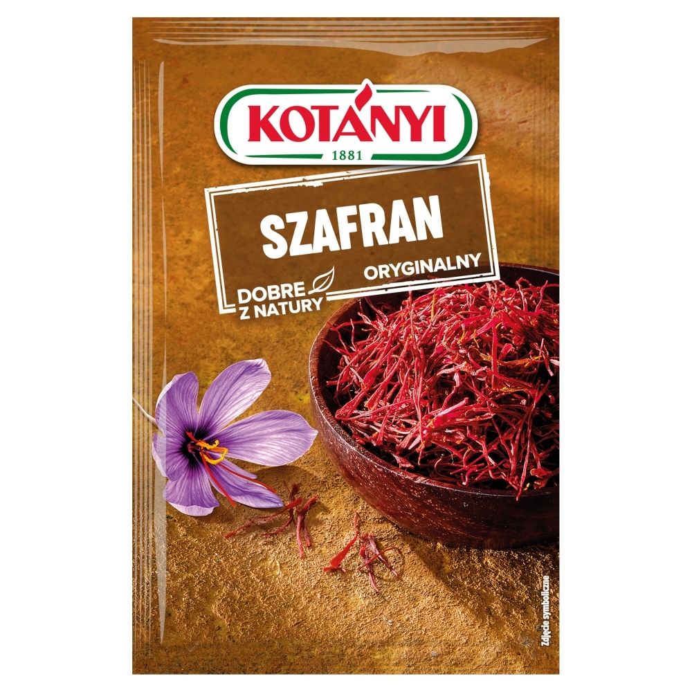 Kotanyi Polonia Sp Z O.O SZAFRAN ORYGINALNY 0,12G zakupy dla domu i biura! 50878446