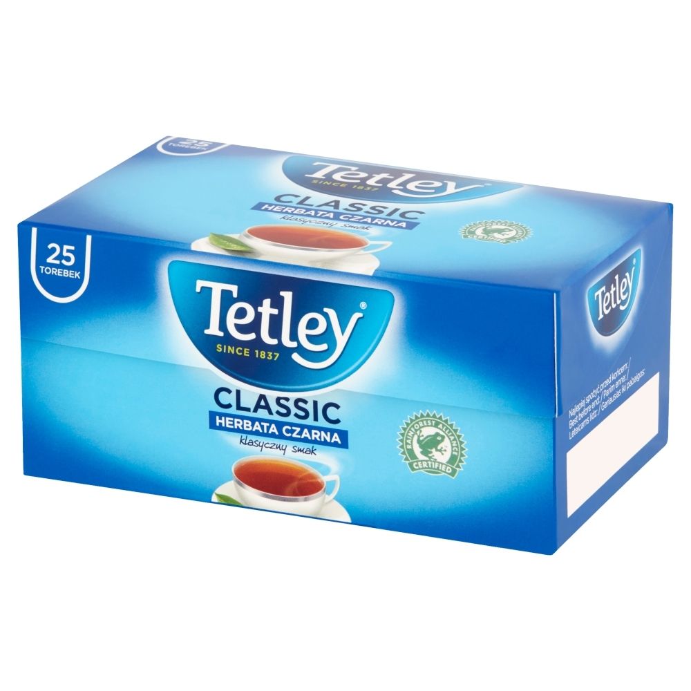 Tetley herbata classic czarna 25 torebek x 1,5g