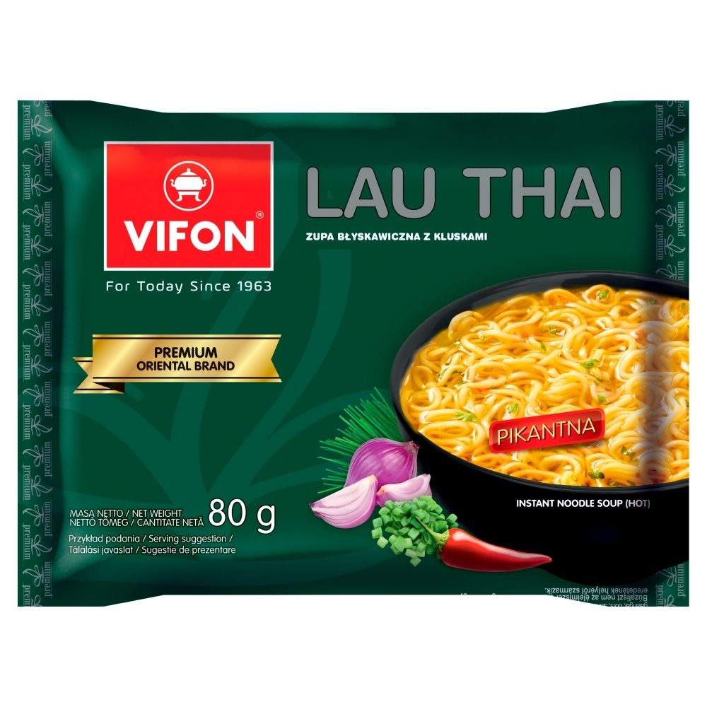 Tan Viet Tradycyjna tajska zupa błyskawiczna pikantna 80 g Vifon