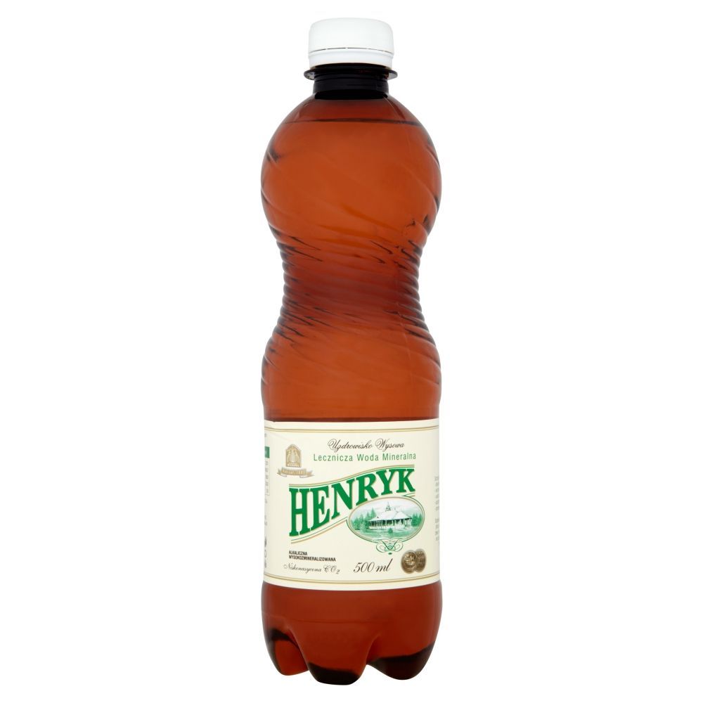 Uzdrowisko Wysowa lecznicza woda mineralna henryk 500 ml wysowa 5902893000448