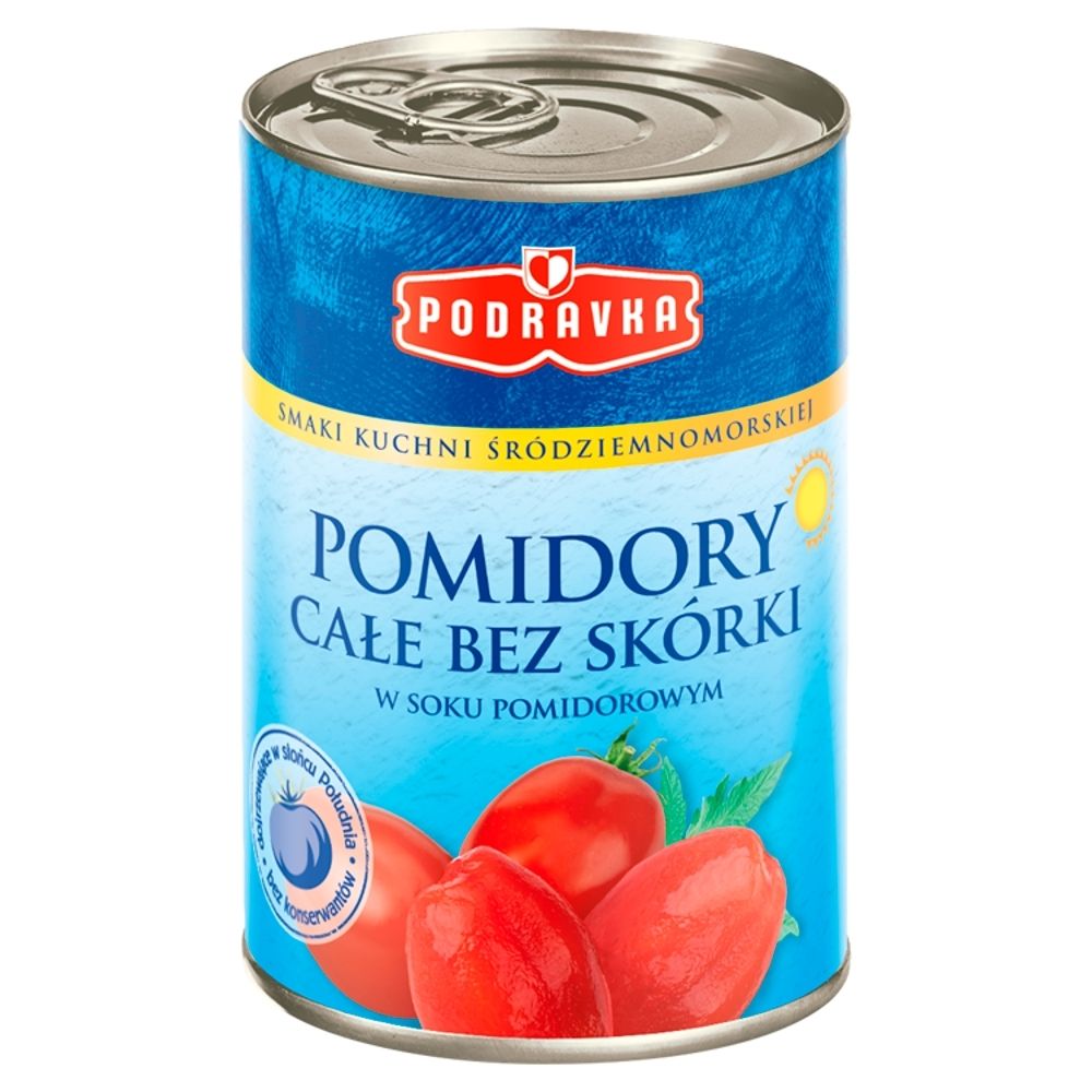 Podravka POMIDORY CAŁE BEZ SKÓRKI PUSZKA 400G zakupy dla domu i biura! 59546036
