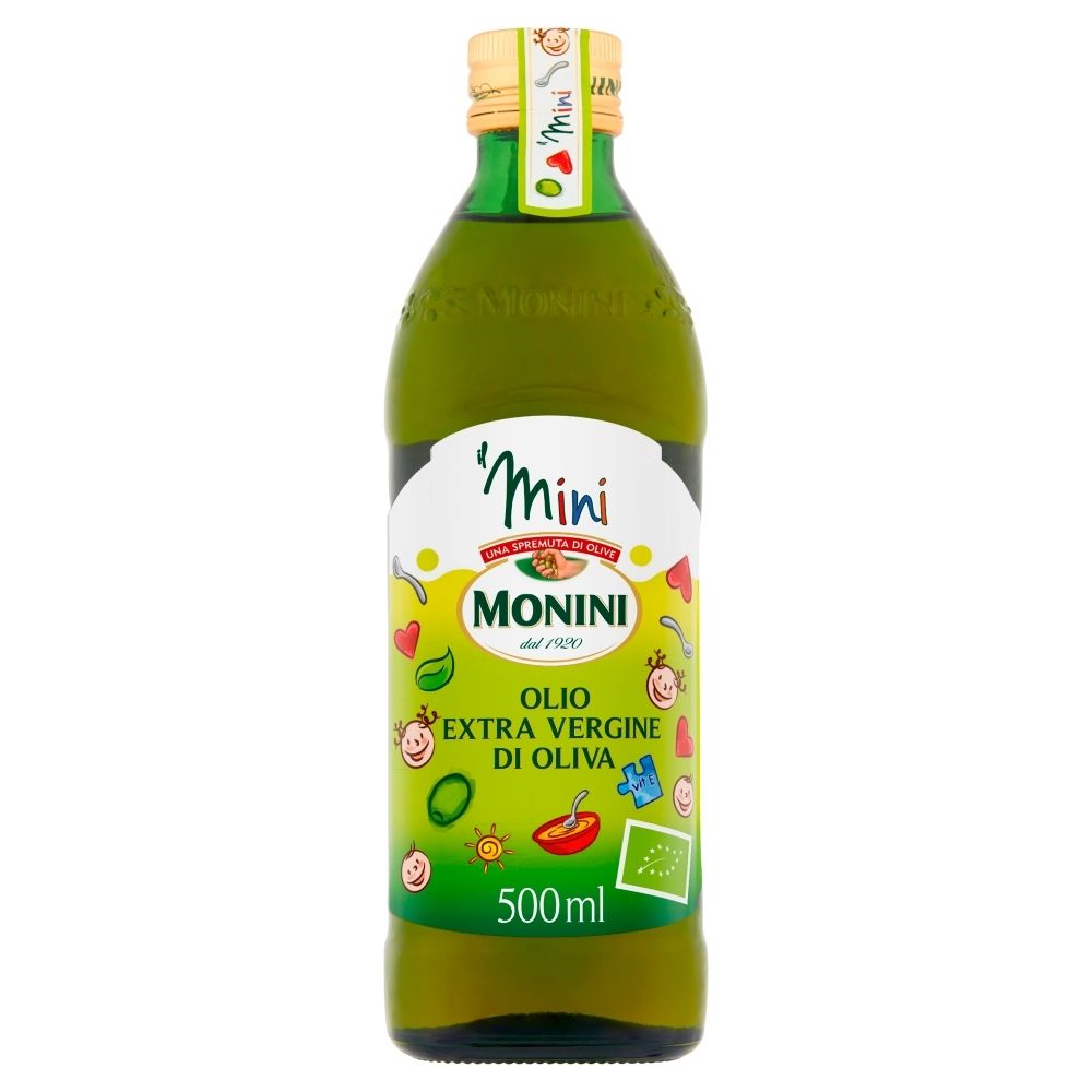 Monini Oliwa z Oliwek Extra Vergine dla dzieci IL Mini BIO 500ml -