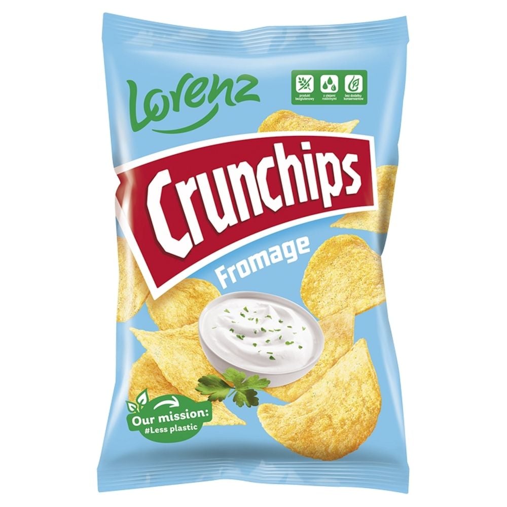 Crunchips - Chipsy ziemniaczane o smaku sera fromage