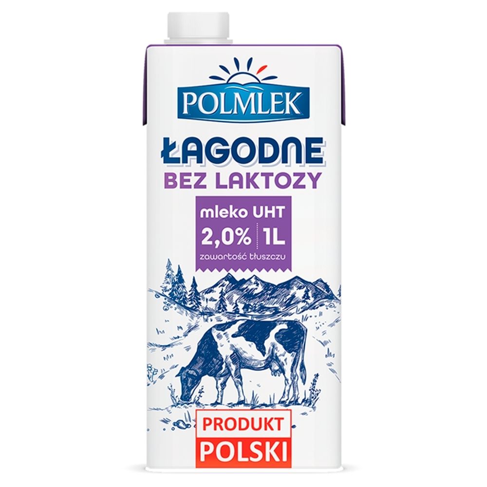 ŁAGODNE Mleko lekkostrawne 2% UHT