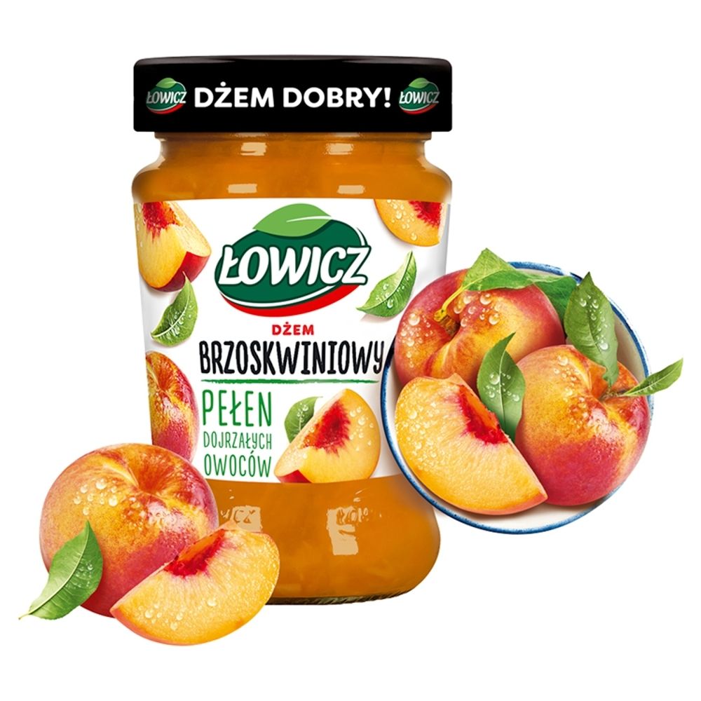 Łowicz DŻEM N/S BRZOSKWINIOWY 280 G