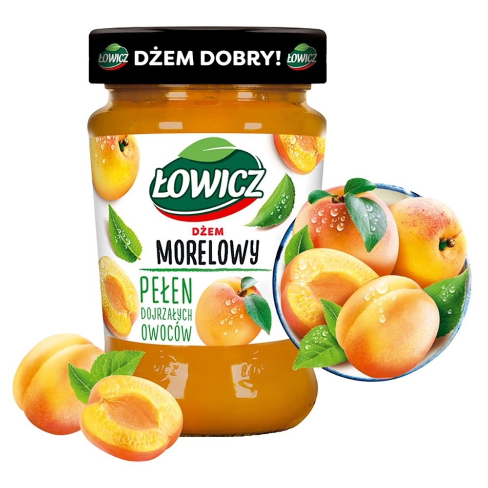 Łowicz DŻEM N/S MORELOWY 280 G