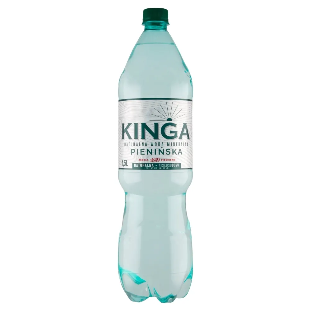 Kinga Pienińska Naturalna Woda Mineralna 1,5L - Naturalna