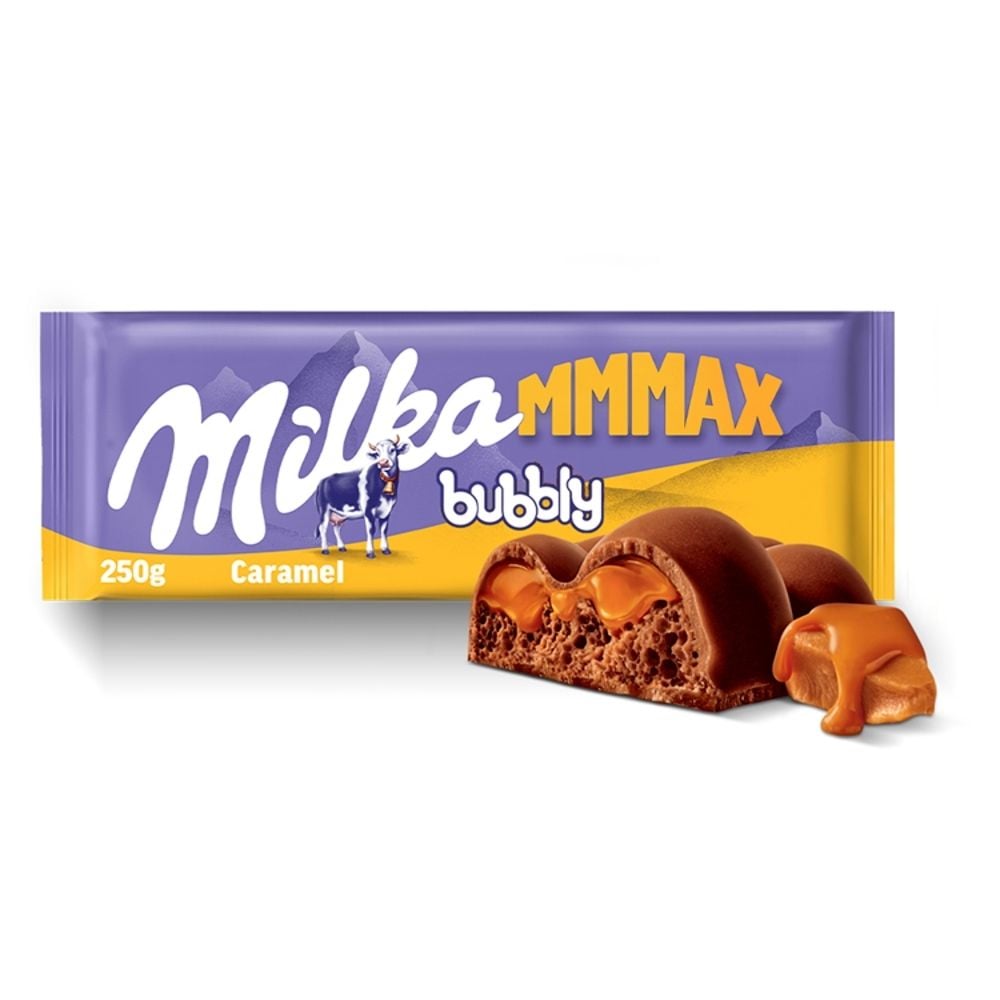 Milka Bubbly Caramel 250g